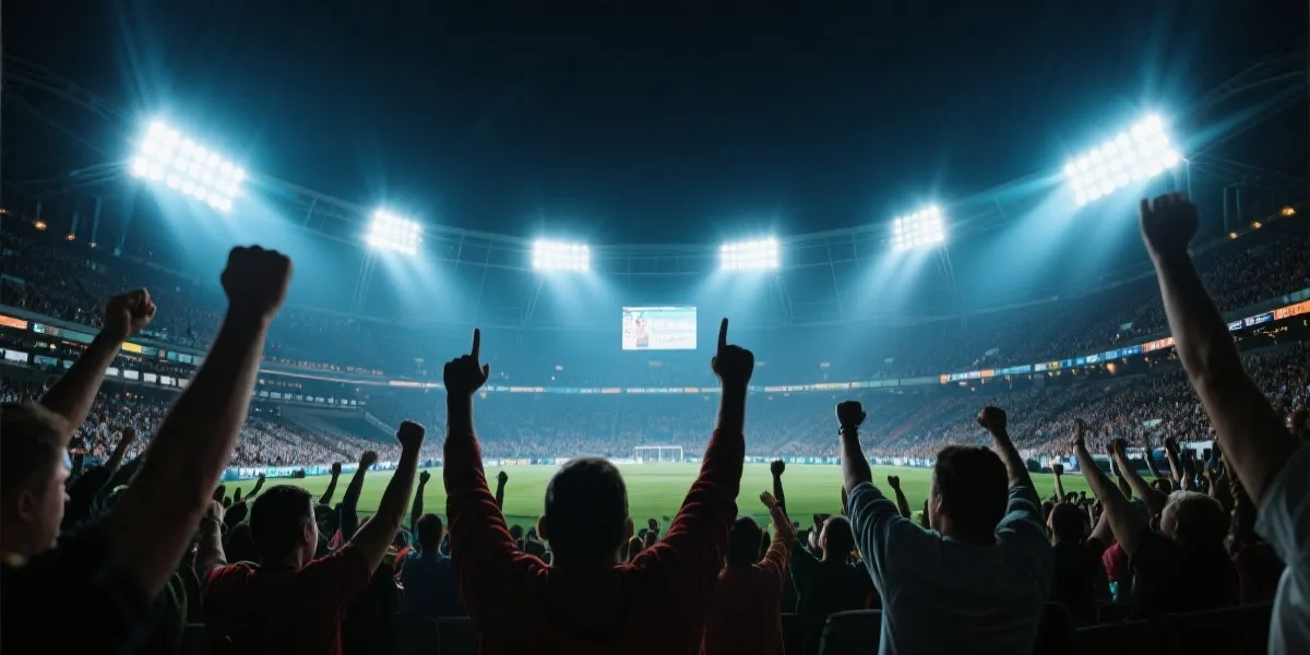 体育赛场氛围图