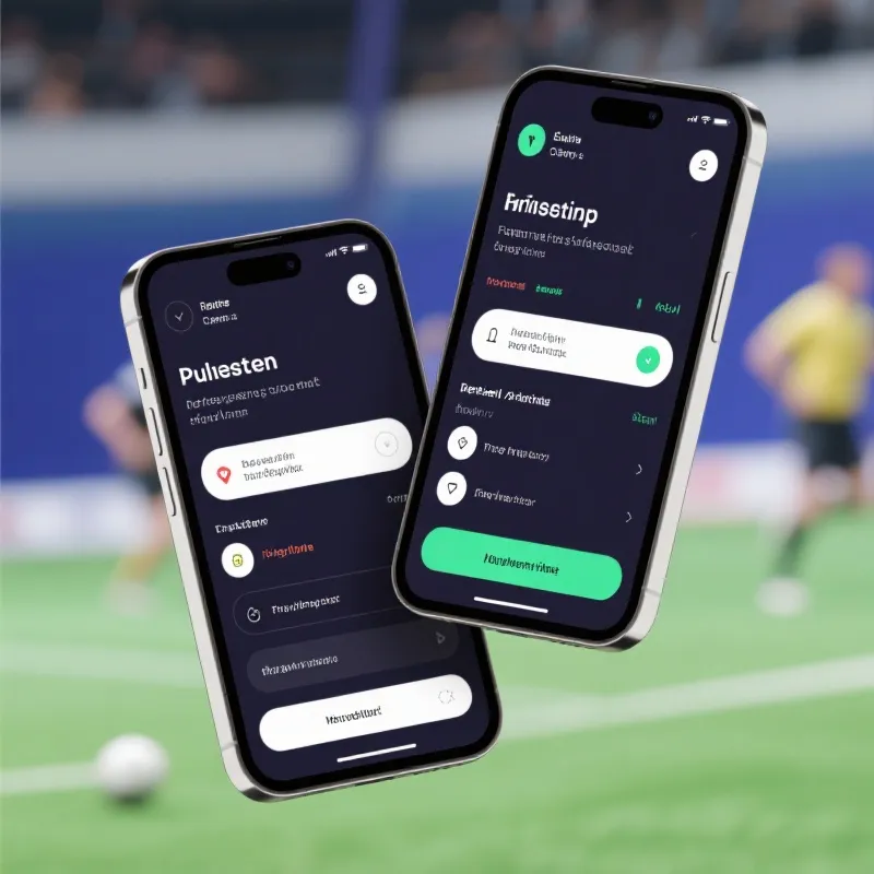 App赛事提醒功能展示